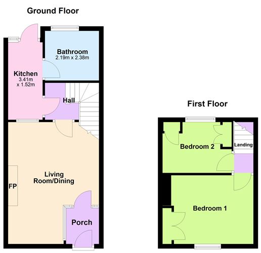 Floor plan — 67 The Coombe, South City Centre, Dublin 8