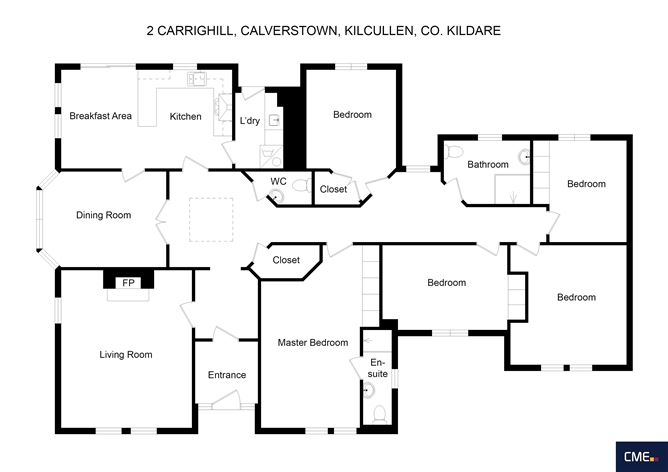Floor plan — 2 Carrighill, Kilcullen, Kildare