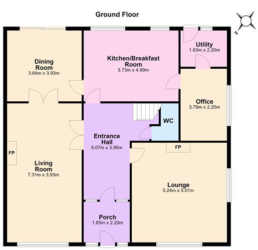 Floor plan — 114 Rathfarnham Wood, Rathfarnham, Dublin 14
