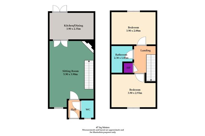 Floor plan — 172 Rath Lodge, Ashbourne, Co. Meath