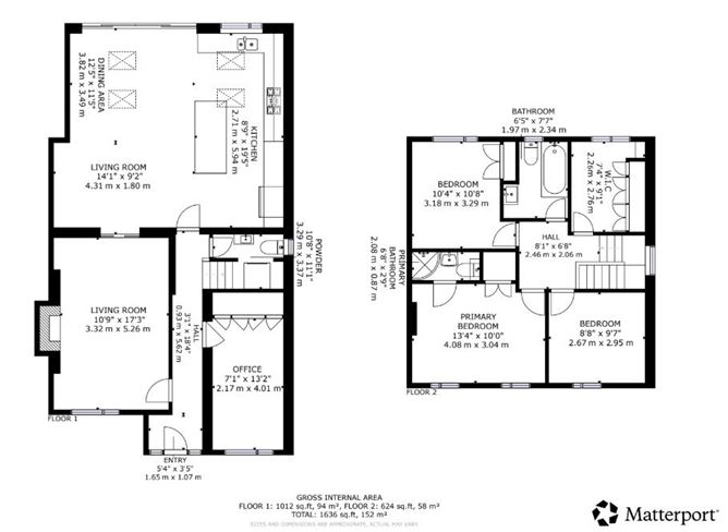 Floor plan — 2 The Garth, Kingswood, Dublin 24