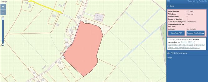 Land At, Killahan, Abbeydorney, Co. Kerry