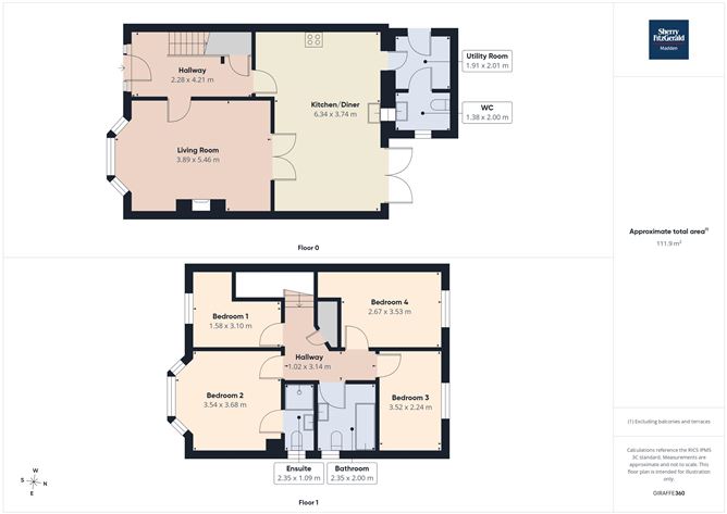 Floor plan — 29 Ti na Ri, Loughrea, Co. Galway