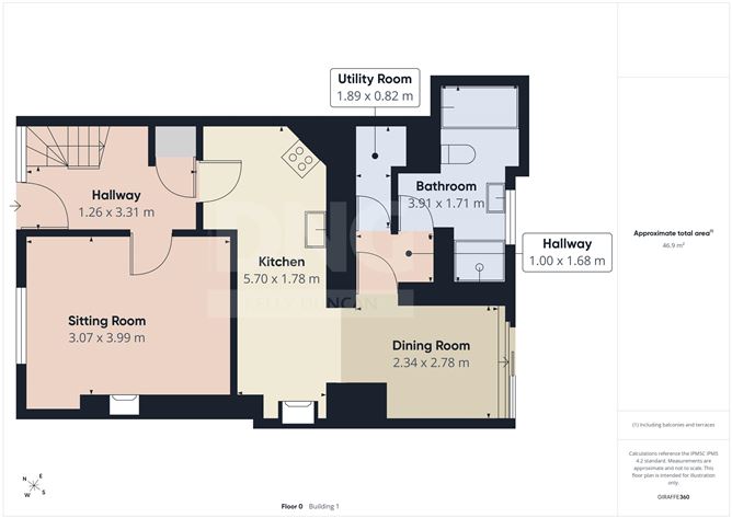 Floor plan — 250 Dalton Park, Mullingar, Co. Westmeath