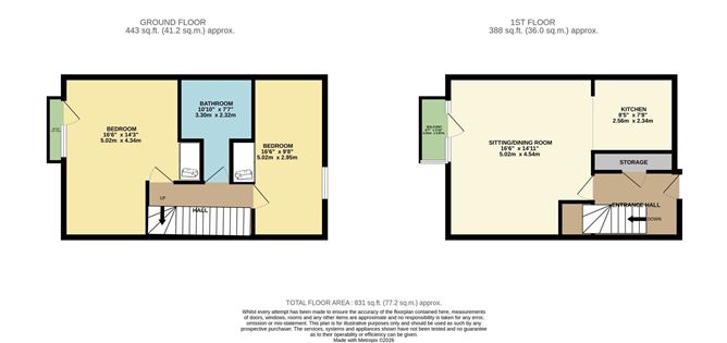 Floor plan — 34 Millers Hall, Thomas Street, South City Centre, Dublin 8