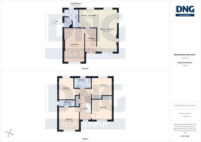 Floor plan — Newtown, Bennettsbridge, Co. Kilkenny