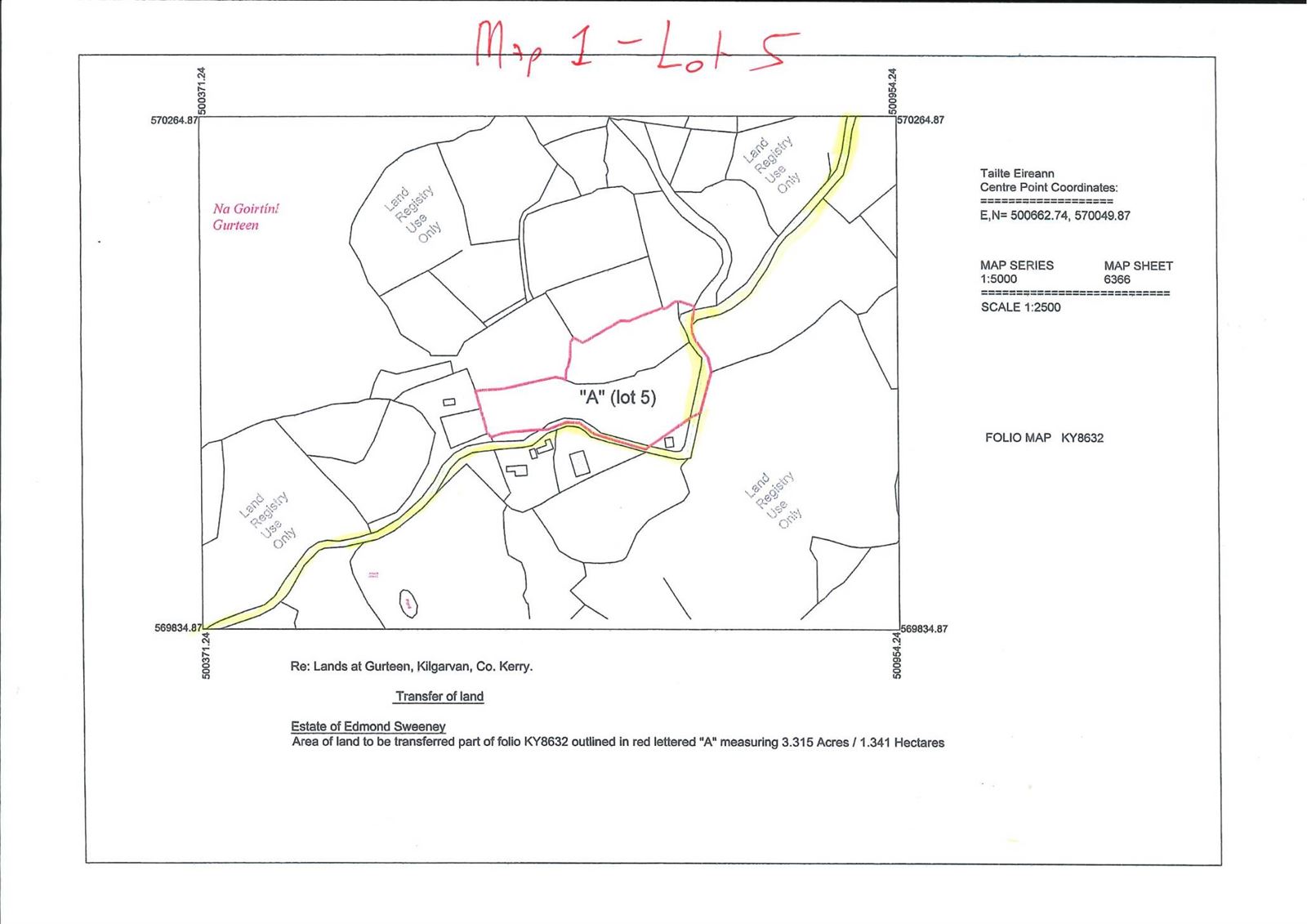 Lot 5, Gurteen, Kilgarvan, Co. Kerry