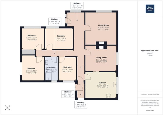 Floor plan — Barntick, Clarecastle, Ennis, Co. Clare
