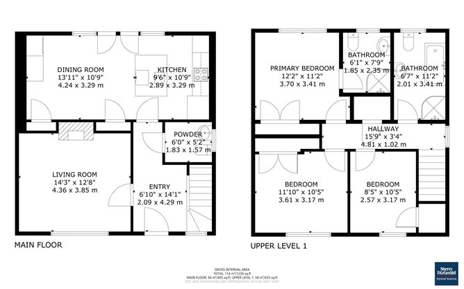 Floor plan — 125 Stepping Stone Square, Maryborough Village, Portlaoise, Co. Laois
