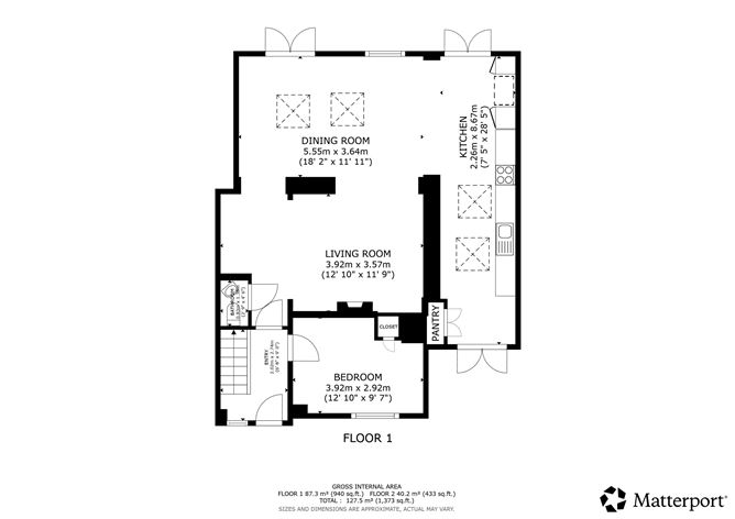 Floor plan — 72 Boot Road, Clondalkin, Dublin 22