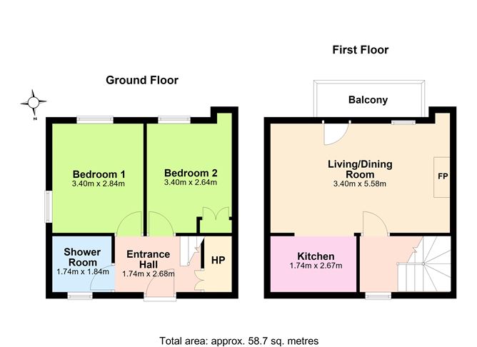 Floor plan — 32 Haddington Square, Haddington Road, Ballsbridge, Dublin 4