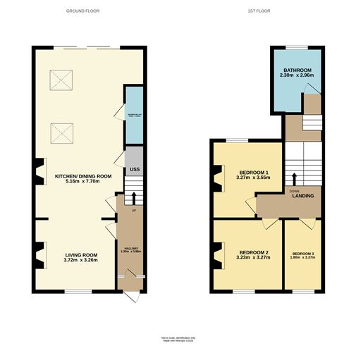 Floor plan — 74 Fitzroy Avenue, Drumcondra, Dublin 3