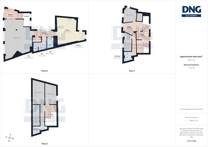 Floor plan — 2/3 Watergate, Kilkenny, Co. Kilkenny