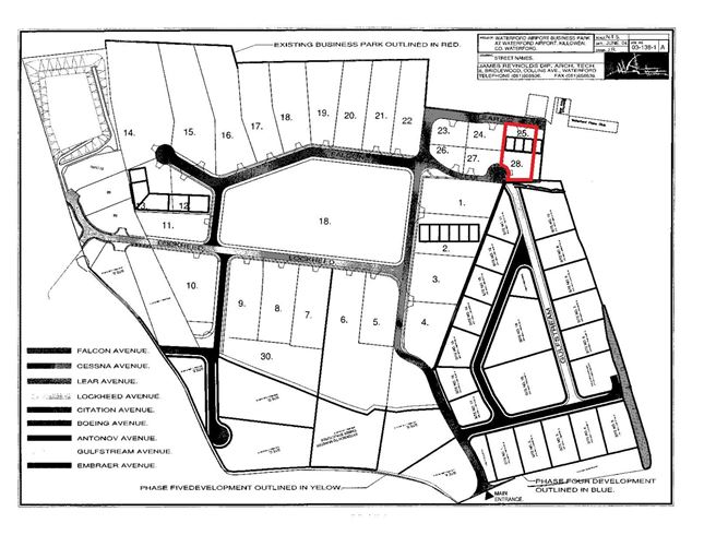 Units 1, 2, and 3 Lear Avenue, Plus Site No. 28, Waterford Airport Business Park, Ballygarron, Co. Waterford
