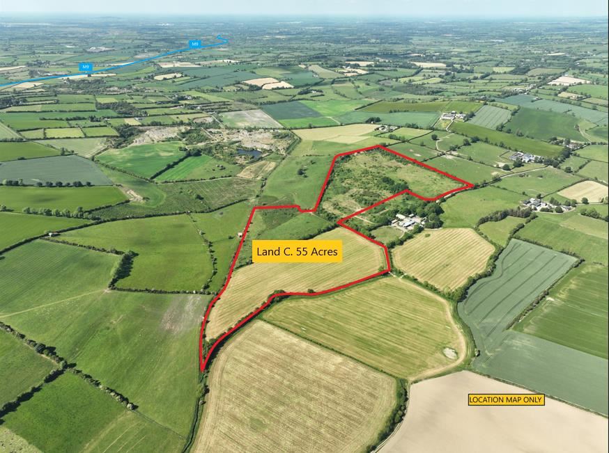 Photo 1 of 7 — Land C. 55 Acres / 22.25 Hectares, Dunlavin, Wicklow