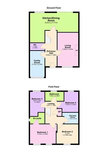 Floor plan — 5 Hadleigh Green, Castleknock, Dublin 15