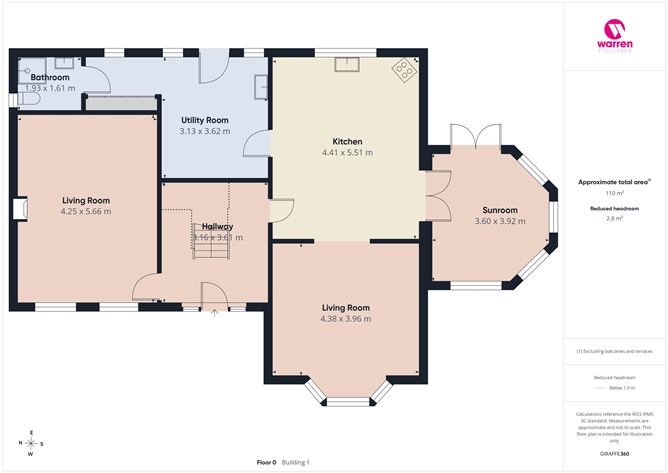 Floor plan — Bricana, Gowran, Kilkenny