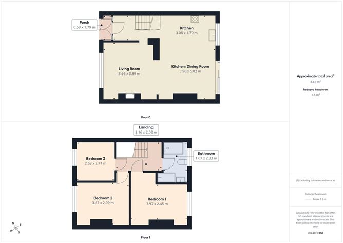 Floor plan — 68 Kilmore Road, Artane, Dublin 5