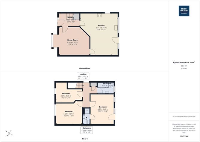Floor plan — 20 Moore Bay, Donoughboy, Kilkee, Co. Clare