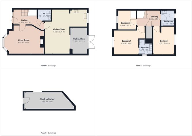 Floor plan — 3 Springhill Court, Graiguecullen, Carlow Town, Co. Laois