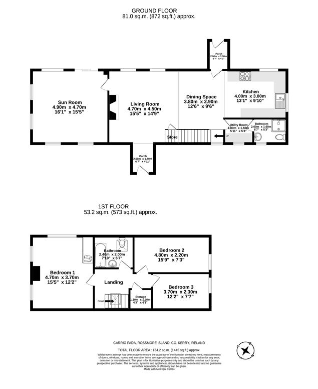 Carrig Fada House, 2 Rossmore Island, Tahilla, Sneem, Co. Kerry Carrig Fada House, 2 Rossmore Island, Tahilla, Sneem, Co. Kerry