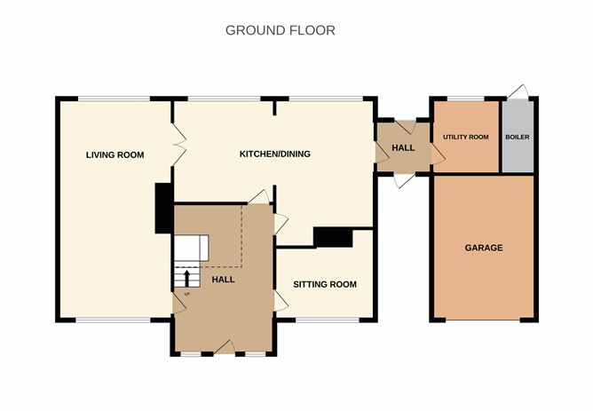 Floor plan — 4 Glendine Court, Glendine, Kilkenny