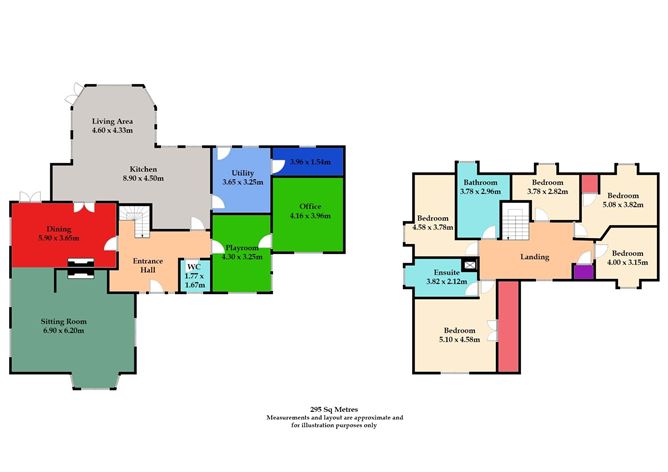 Floor plan — 6 Brownstown, Ratoath, Co. Meath