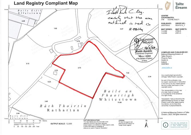 2.75HA / 6.79 Acres,Effoldstown, Lusk, County Dublin