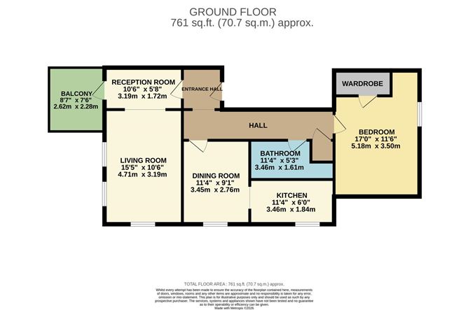 Floor plan — 16 Rosedale, Inchicore, Dublin 8, Co. Dublin