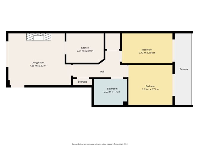 Floor plan — 2 The Innings, Observatory Lane, Rathmines, Dublin 6