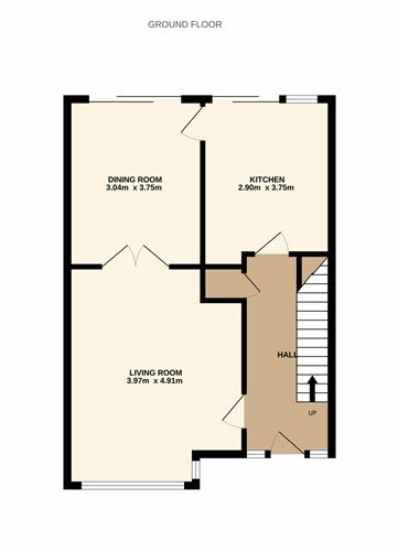 Floor plan — 484 Orwell Park Way, Templeogue, Dublin 6W