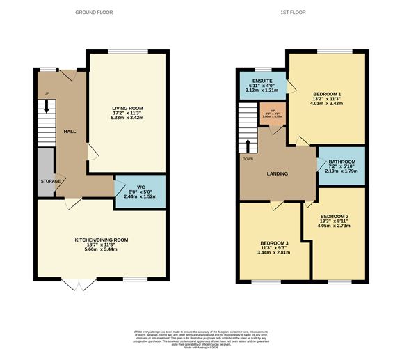 Floor plan — 4 Castlegate Mews, Adamstown, Lucan, Co. Dublin