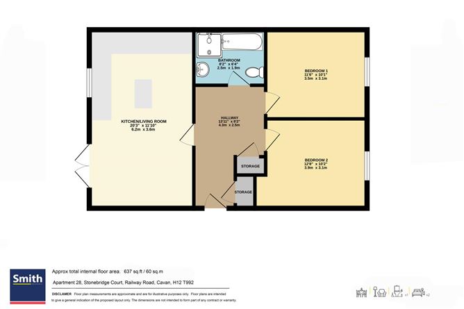 28 Apt Stonebridge Court, Railway Road, Cavan, County Cavan