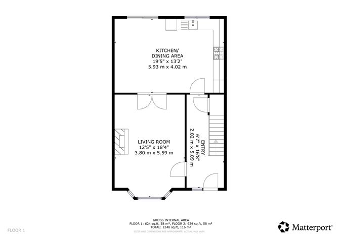 Floor plan — 34 Churchfields, Kentstown, Meath