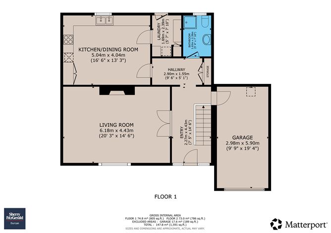 Floor plan — 24 Garryduff Drive, Pound Road, Castlebar, Co. Mayo