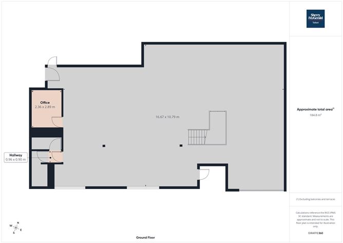 Floor plan — 21 Springfort Business Park, Limerick Rd, Nenagh, Co. Tipperary