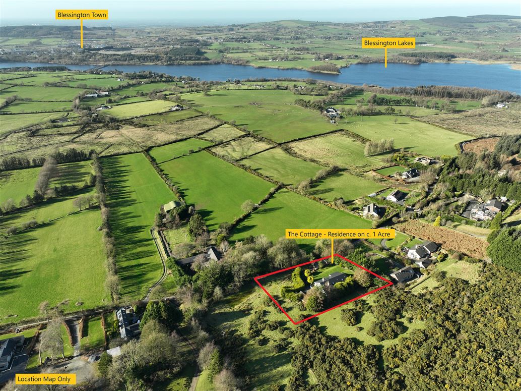 'The Cottage' on c. 1 Acre, Rathnabo, Blessington, Wicklow