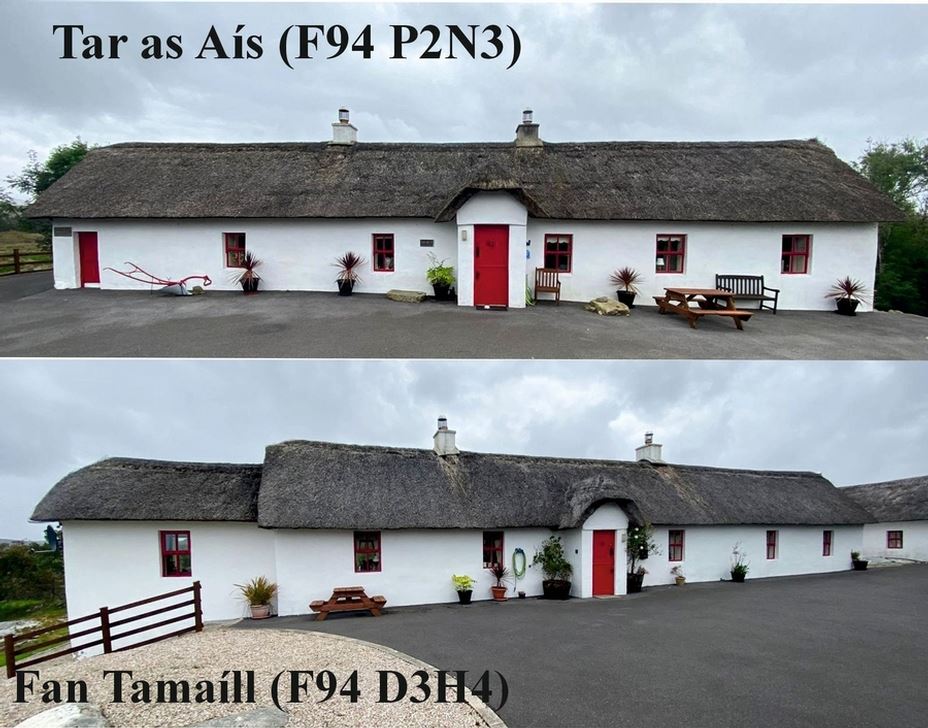 Tar as Aís () & Fan Tamaíll (F94 D3H4), Cloughwilly Cottages, Cloughwally, DLLETTERM