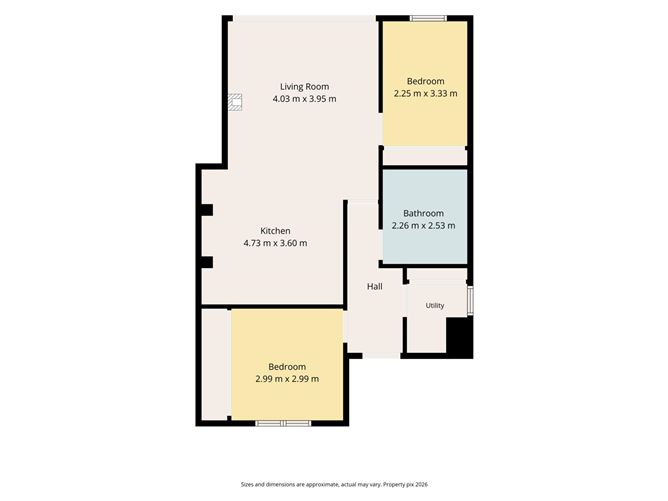 Floor plan — 11 Herbert Cottages, Ballsbridge, Dublin 4