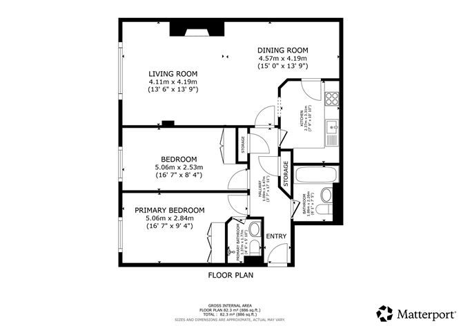 Floor plan — 169 Block 13, Marina Village, Malahide, Co. Dublin, Malahide, Dublin