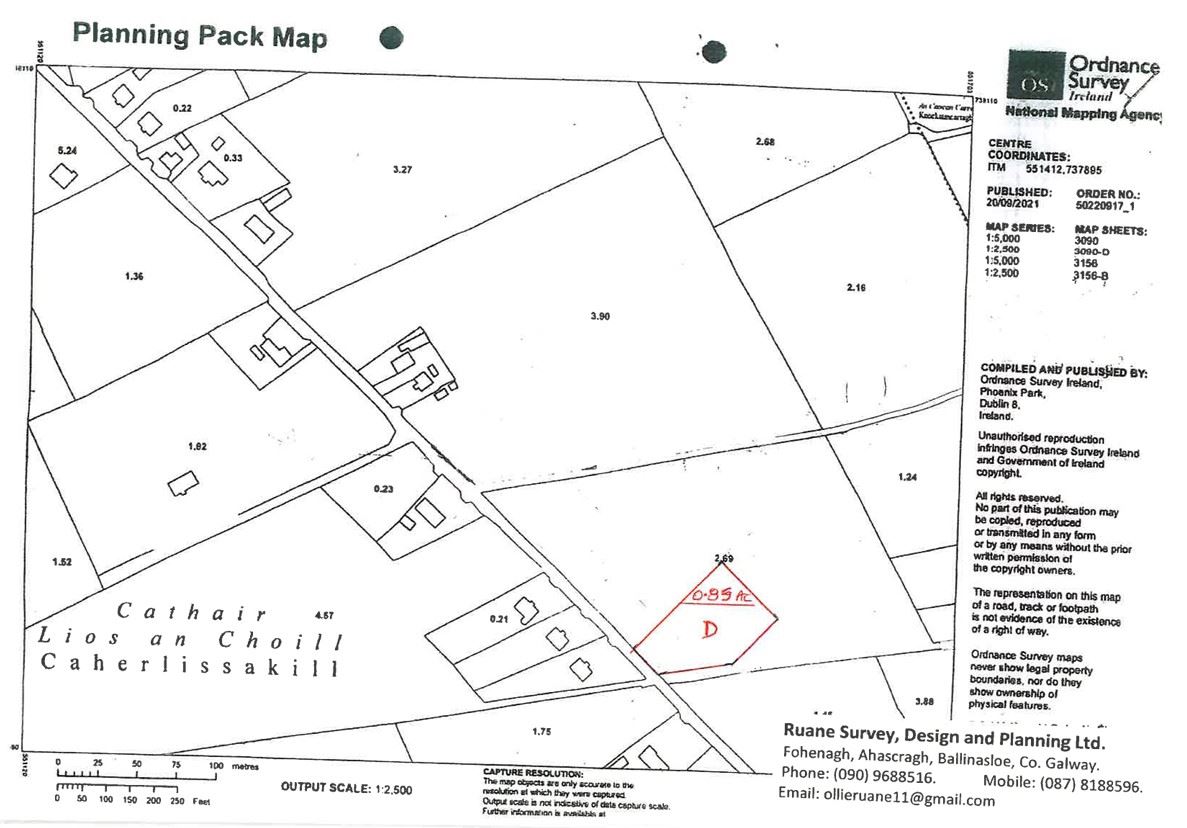 Site D Caherlissakill, Monivea, Galway