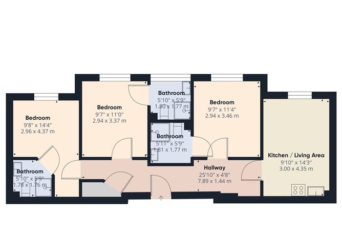 Apt., 2 Block 6 Riverwalk, Inner Ring Road, Waterford City, Co. Waterford