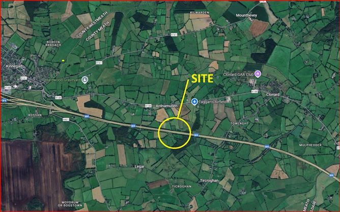 Lands On M4 Ardnamullan, Clonard, Co. Meath, Folio MH53668