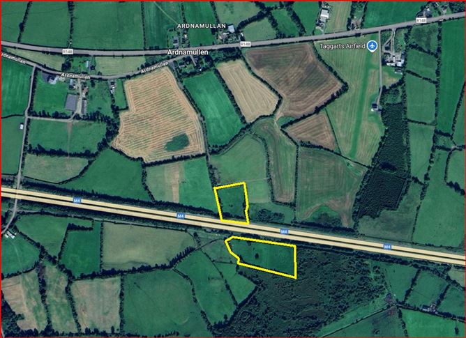 Lands On M4 Ardnamullan, Clonard, Co. Meath, Folio MH53668