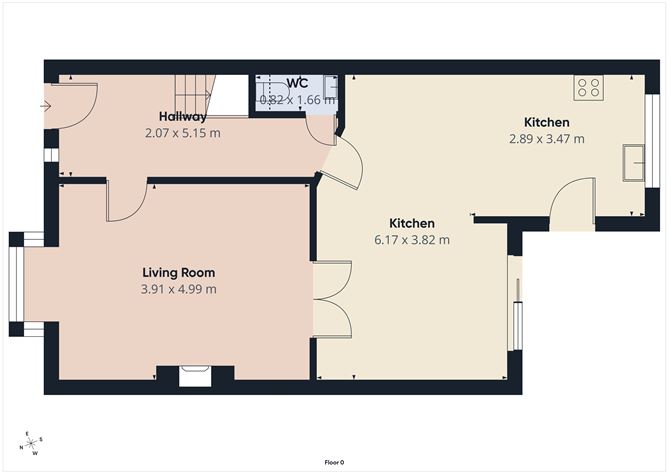 Floor plan — 74 The Links, Donabate,   County Dublin