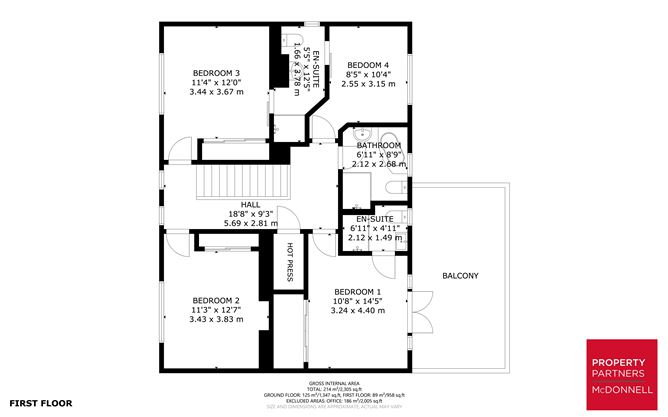 Floor plan — Fennor, Collinstown, Mullingar, Westmeath
