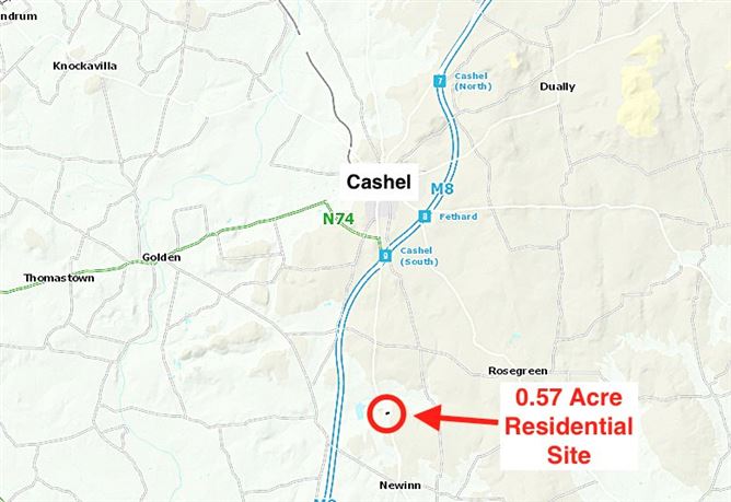 Residential Site, Carrigeen, Rockwell, Cashel, Co. Tipperary