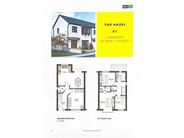 Main image for House Type C1, The Hazel, Meadowlands, Macroom, Cork