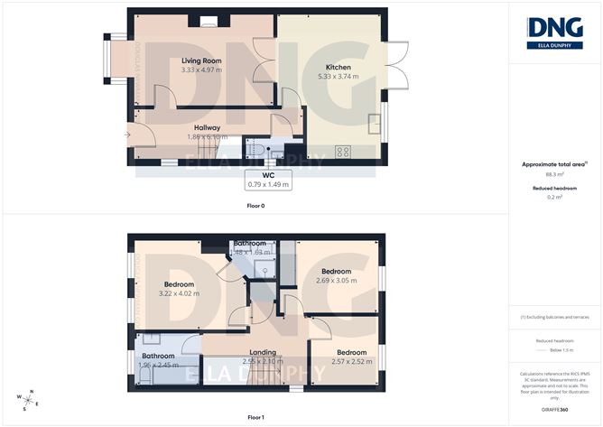 Floor plan — 26 Pococke Lower, Johnswell Road, Kilkenny