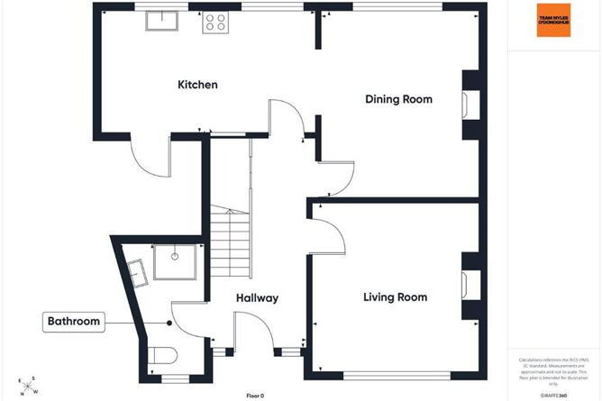 Floor plan — 59 Woodview Grove, Clonsilla, Dublin
